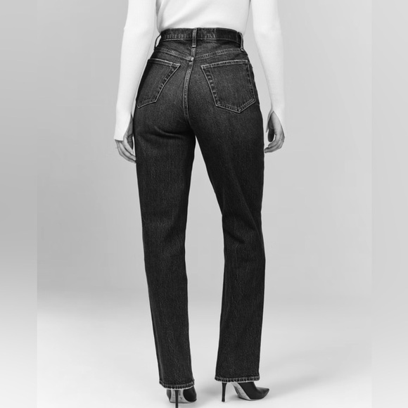 Abercrombie & Fitch The 90s Straight Ultra High Rise Curve Love - Picture 3 of 7